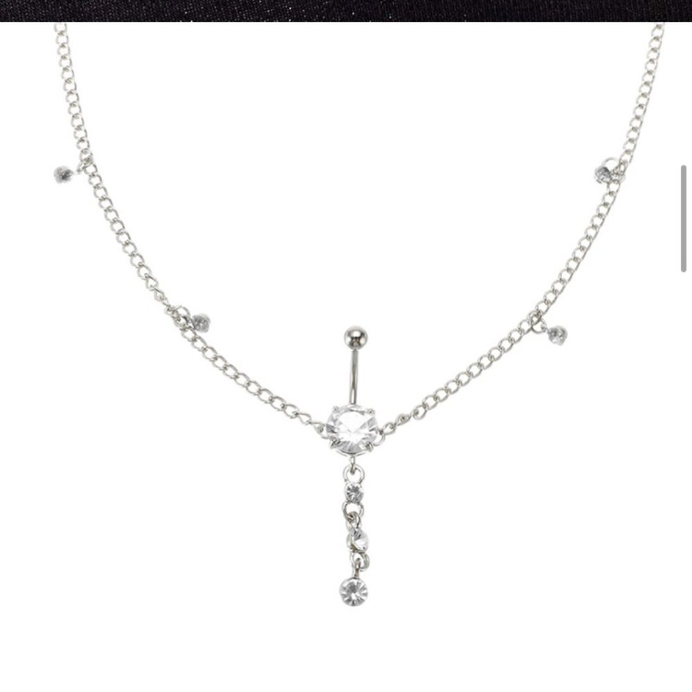 Belly ring body chain drop - Picture 4 of 4